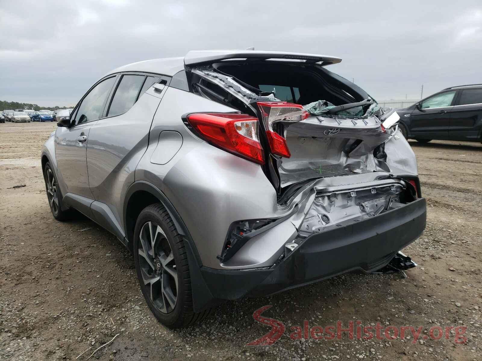 NMTKHMBX2JR053007 2018 TOYOTA C-HR