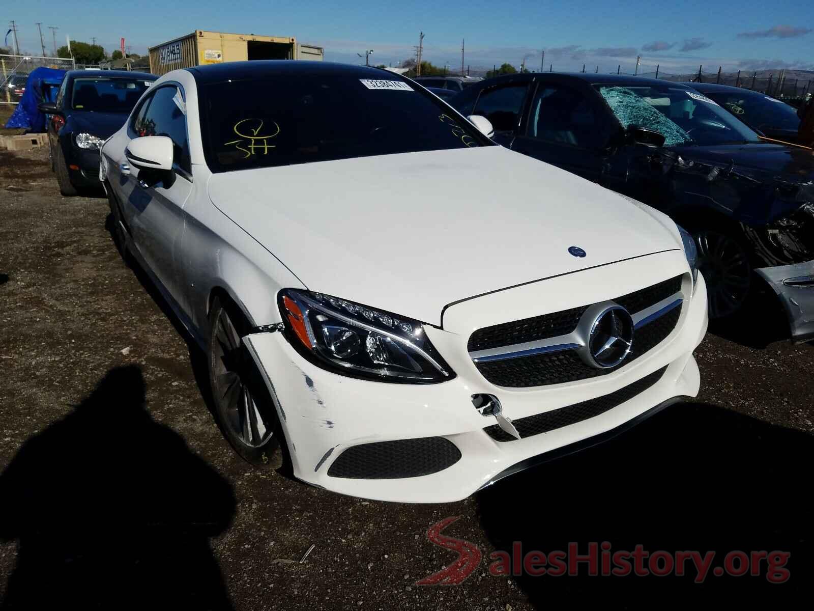 WDDWJ4JB8HF401549 2017 MERCEDES-BENZ C CLASS