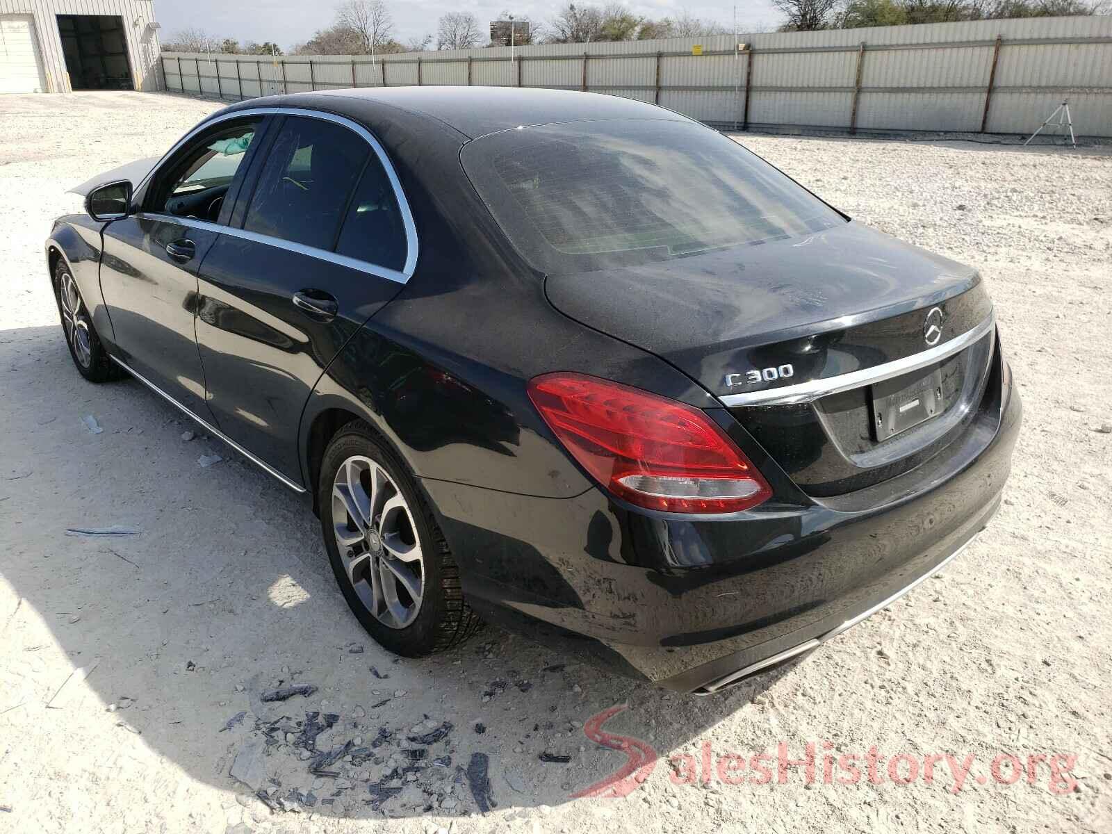 55SWF4JB8GU128920 2016 MERCEDES-BENZ C CLASS