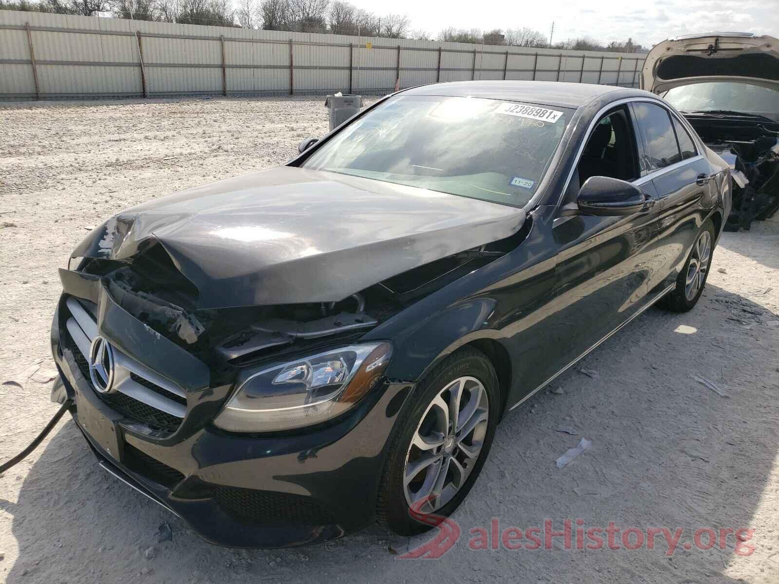 55SWF4JB8GU128920 2016 MERCEDES-BENZ C CLASS