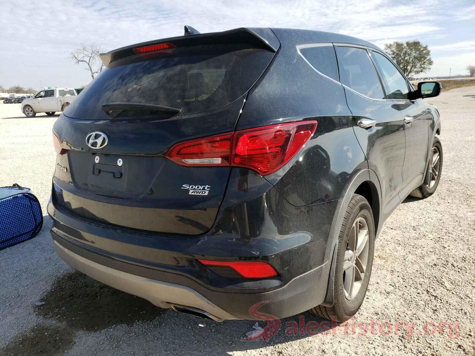 5NMZTDLBXHH040343 2017 HYUNDAI SANTA FE