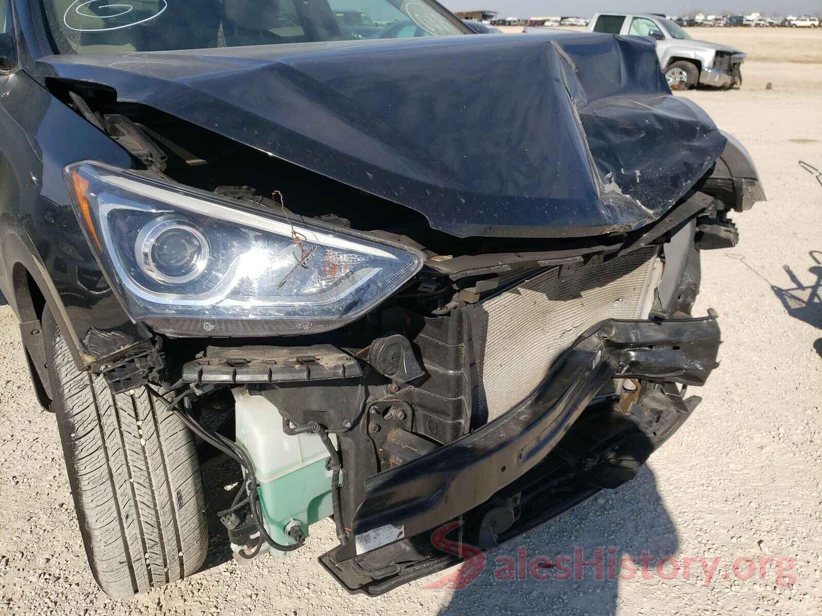 5NMZTDLBXHH040343 2017 HYUNDAI SANTA FE