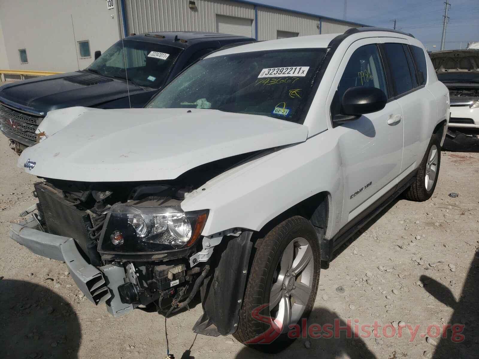 1C4NJCBA3GD743667 2016 JEEP COMPASS