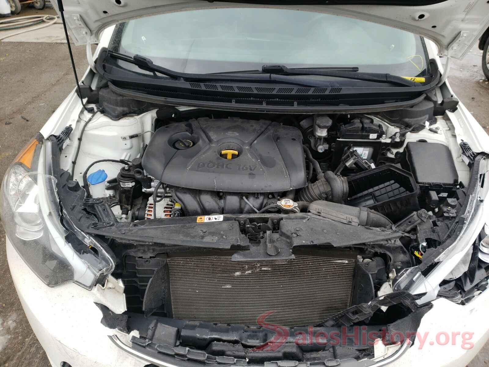 KNAFK4A69G5596640 2016 KIA FORTE