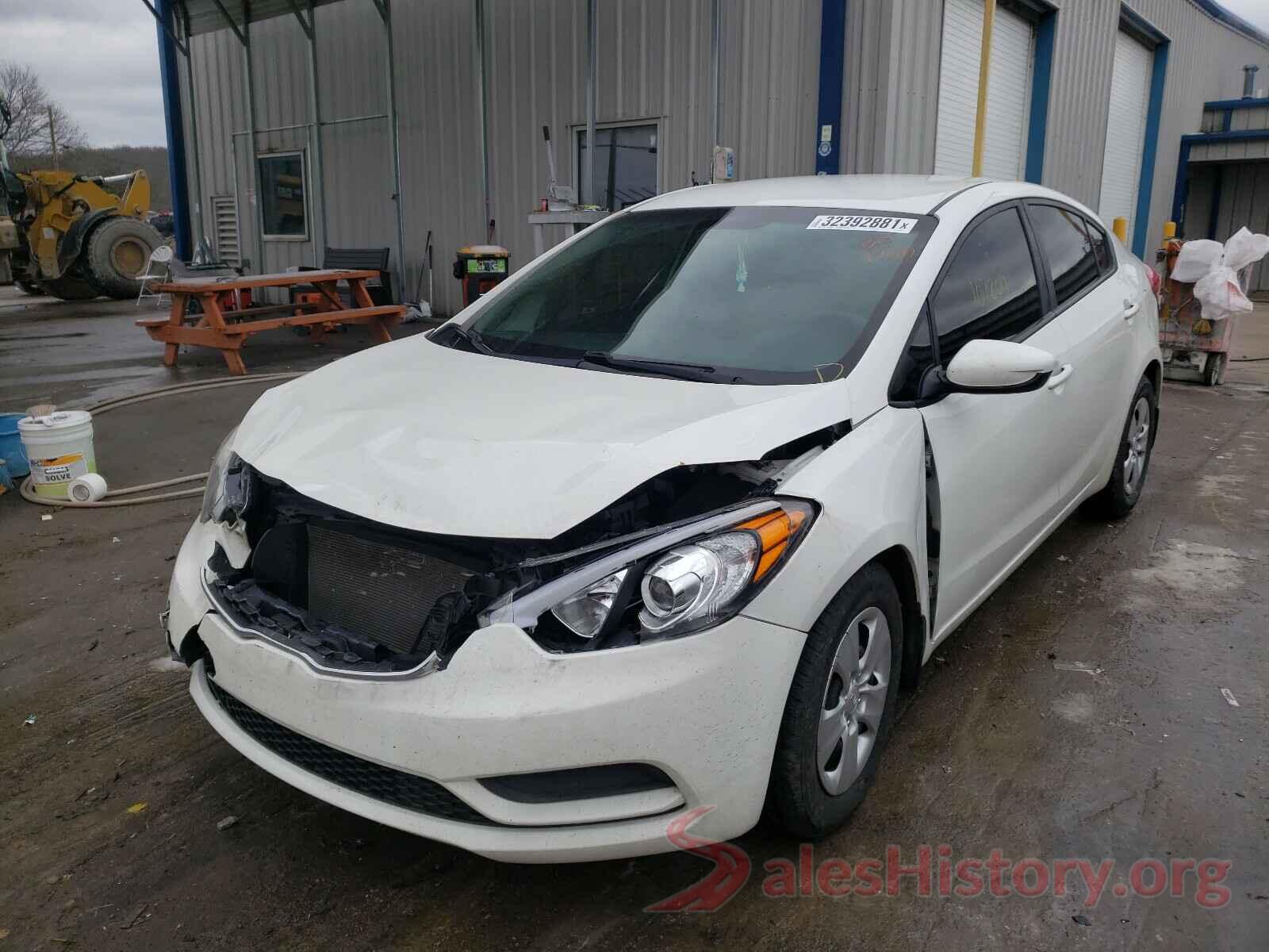 KNAFK4A69G5596640 2016 KIA FORTE