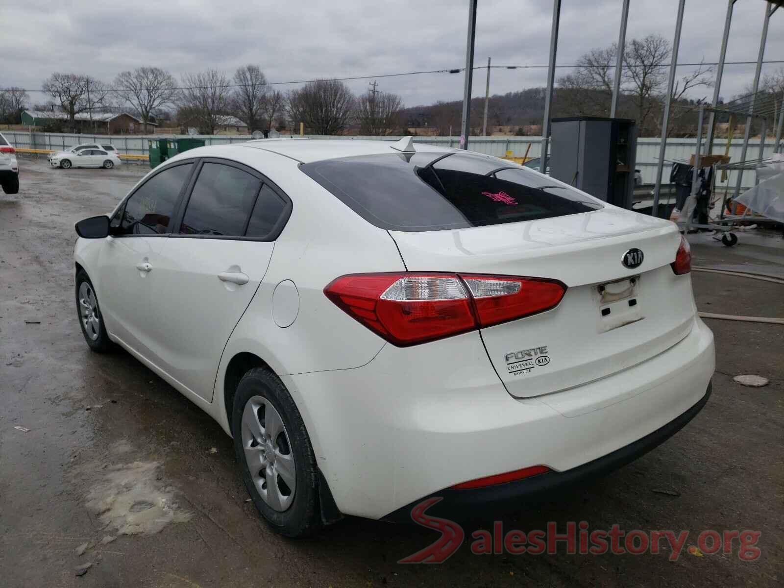 KNAFK4A69G5596640 2016 KIA FORTE