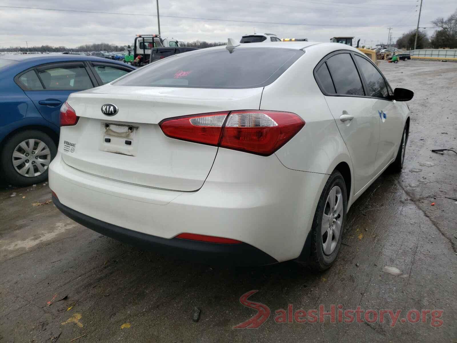 KNAFK4A69G5596640 2016 KIA FORTE