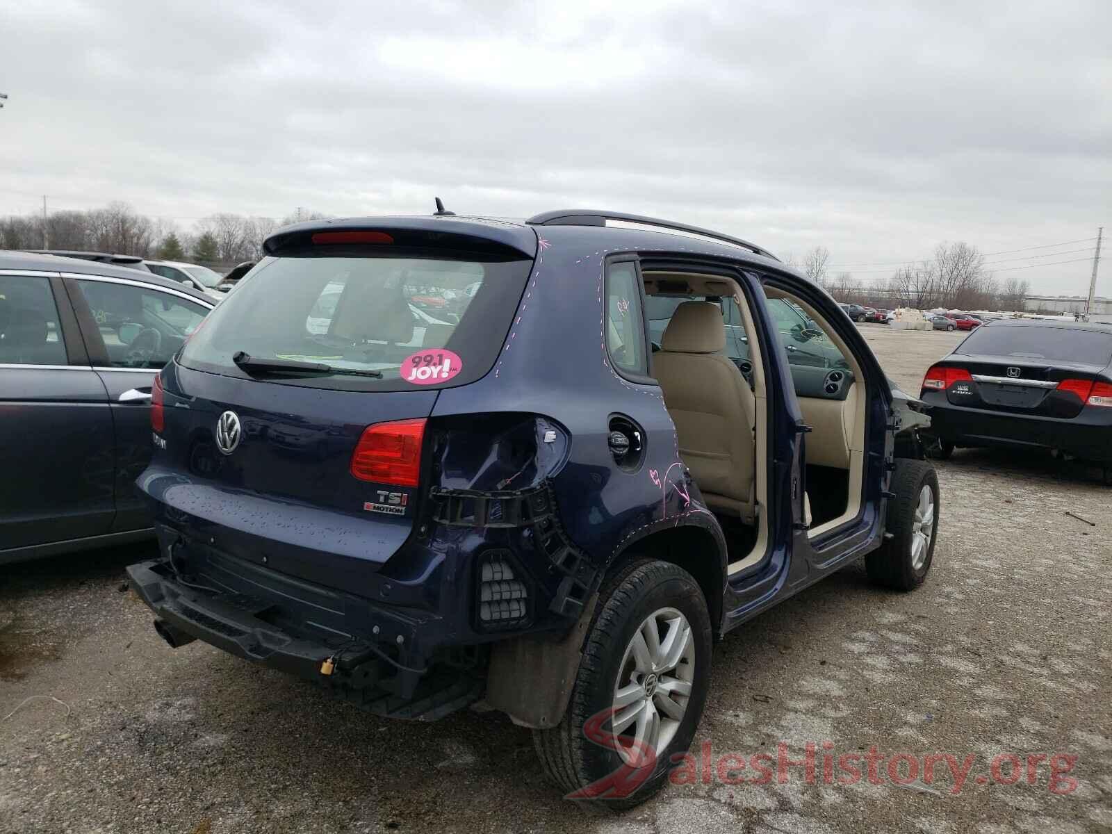 WVGBV7AX8GW554243 2016 VOLKSWAGEN TIGUAN