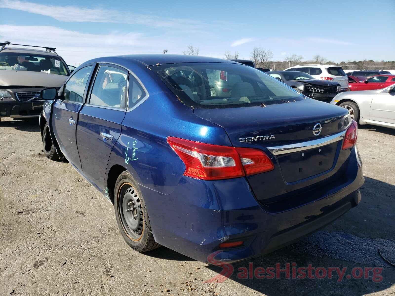 3N1AB7AP7GY222623 2016 NISSAN SENTRA