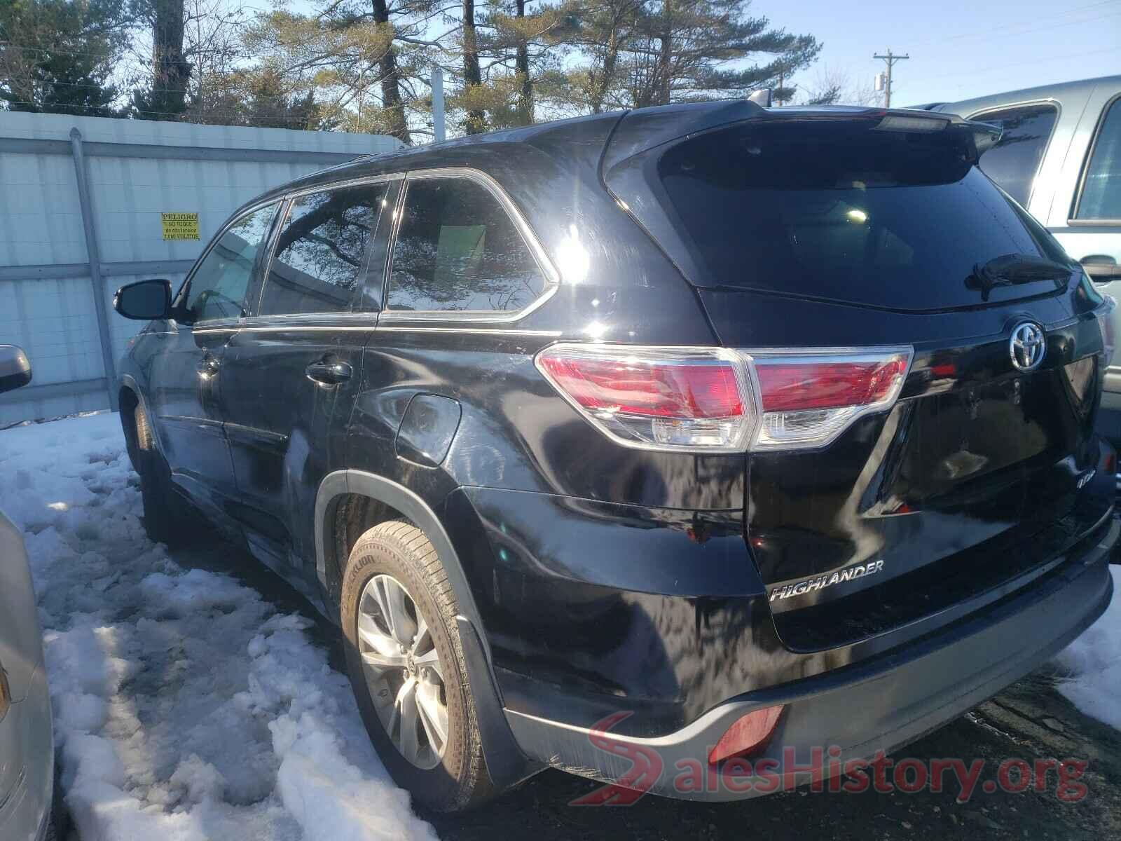 5TDBKRFH1GS255655 2016 TOYOTA HIGHLANDER