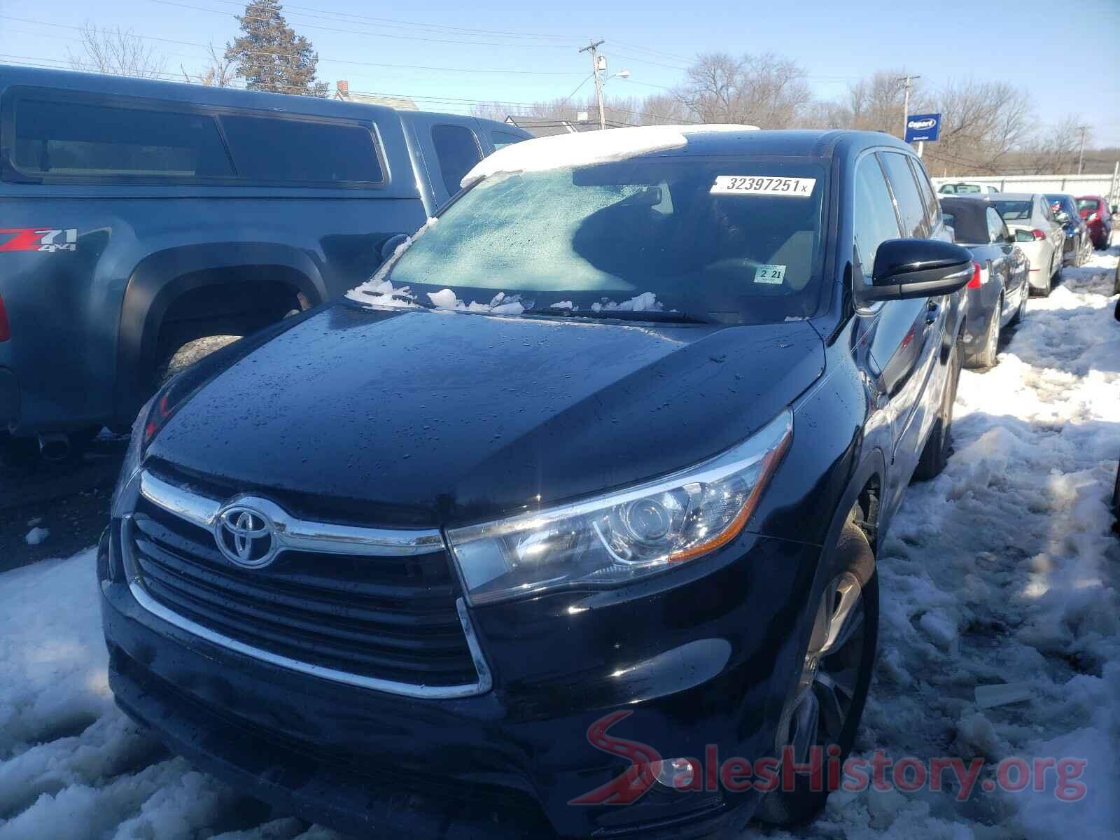 5TDBKRFH1GS255655 2016 TOYOTA HIGHLANDER