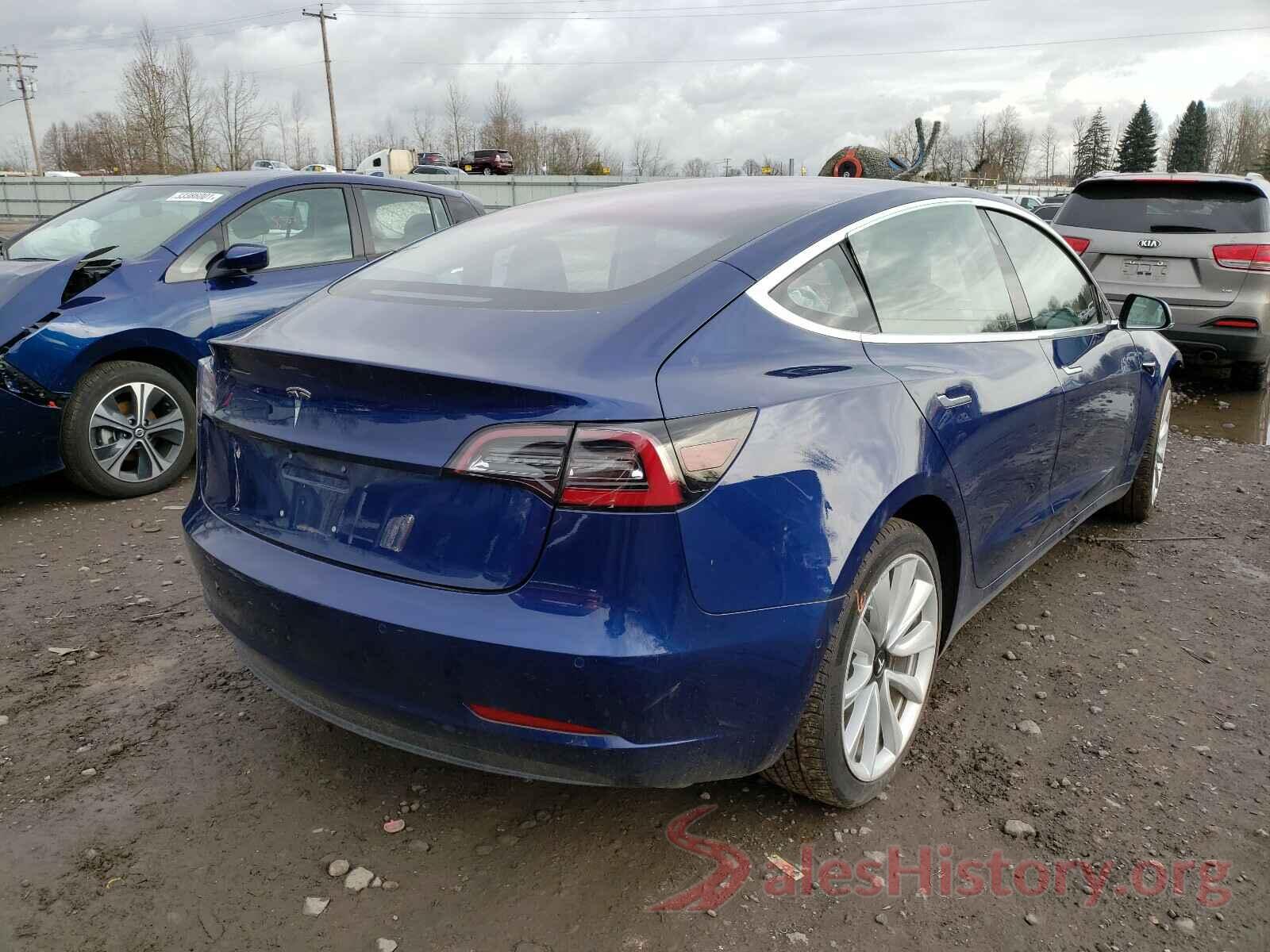 5YJ3E1EA4JF164487 2018 TESLA MODEL 3