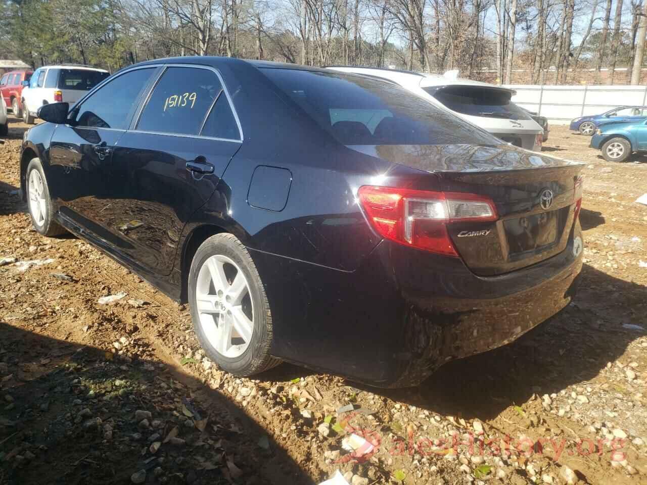 4T1BF1FK4CU619392 2012 TOYOTA CAMRY