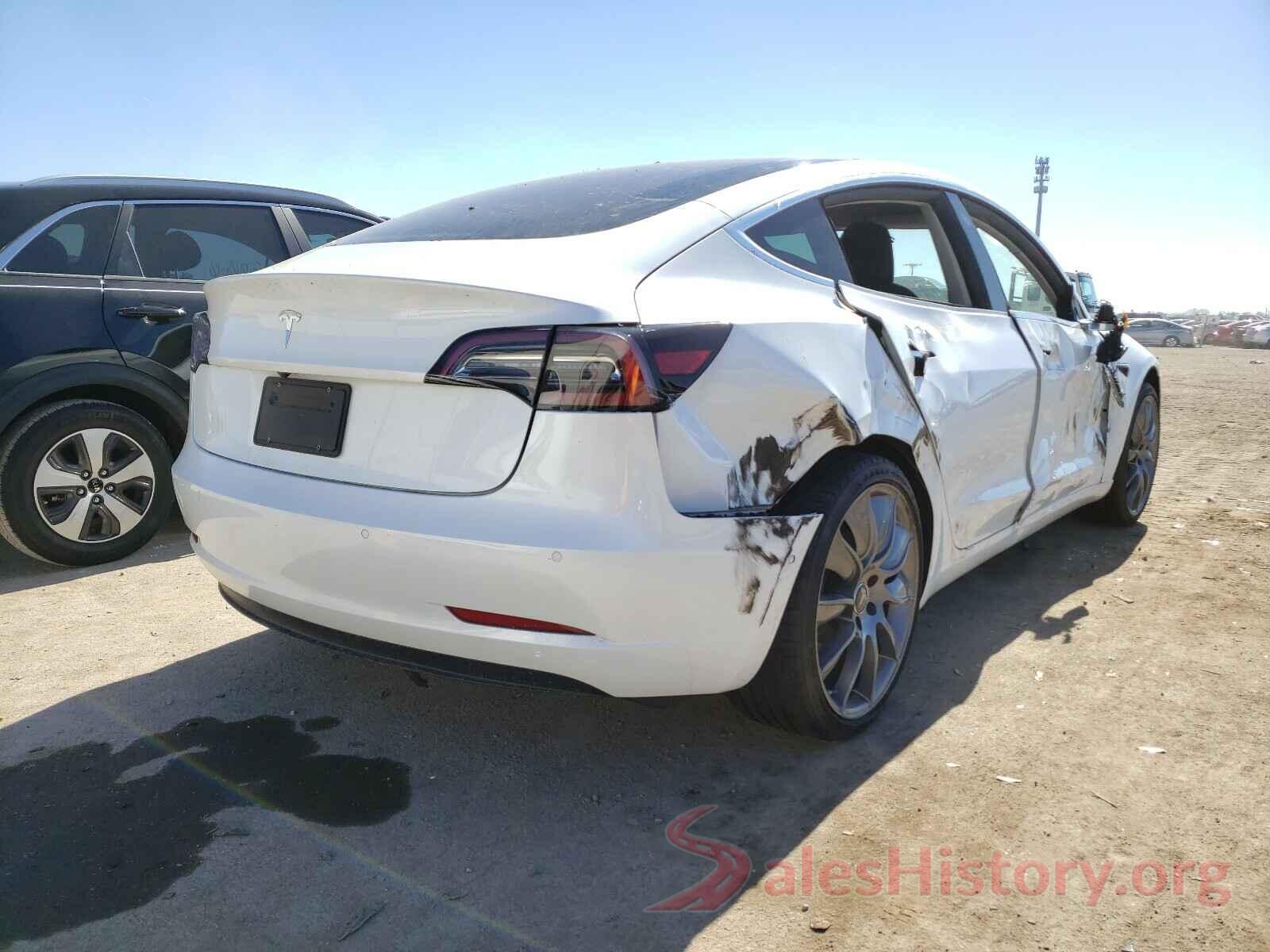 5YJ3E1EA7KF446494 2019 TESLA MODEL 3