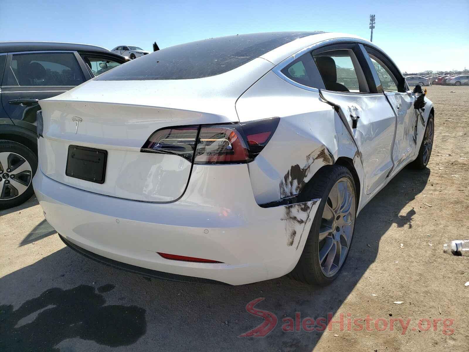 5YJ3E1EA7KF446494 2019 TESLA MODEL 3