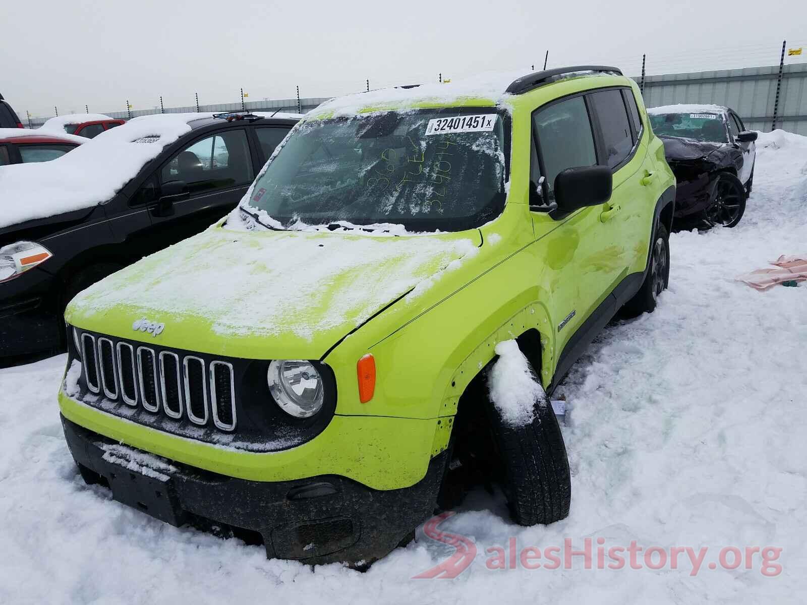 ZACCJAAB7HPF32237 2017 JEEP RENEGADE