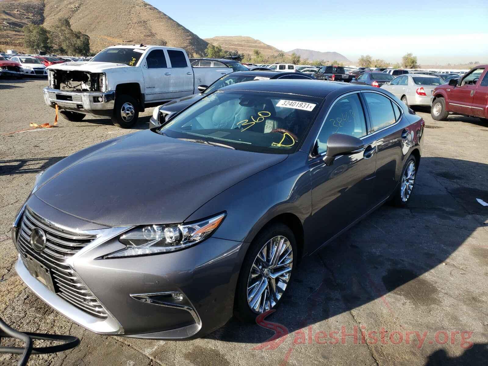 58ABK1GG5HU047836 2017 LEXUS ES350