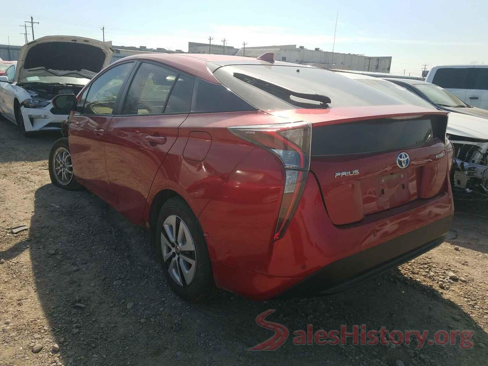 JTDKBRFU5H3569227 2017 TOYOTA PRIUS