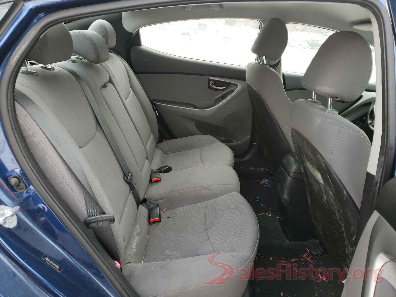 5NPDH4AE9GH688105 2016 HYUNDAI ELANTRA