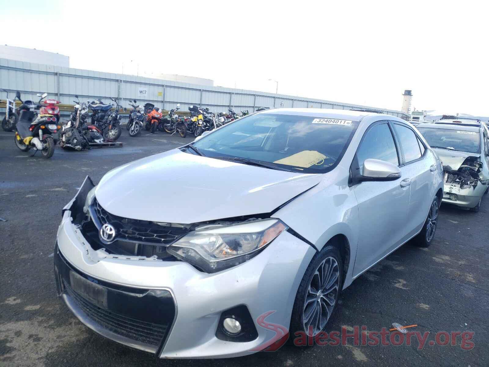 5YFBURHE4GP427506 2016 TOYOTA COROLLA