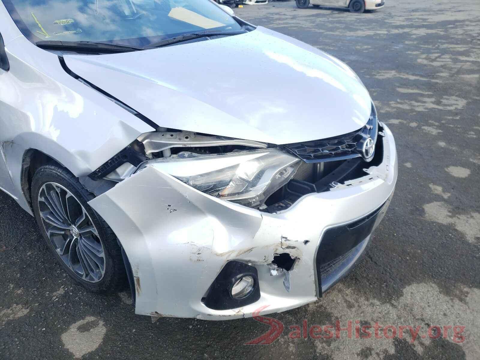 5YFBURHE4GP427506 2016 TOYOTA COROLLA