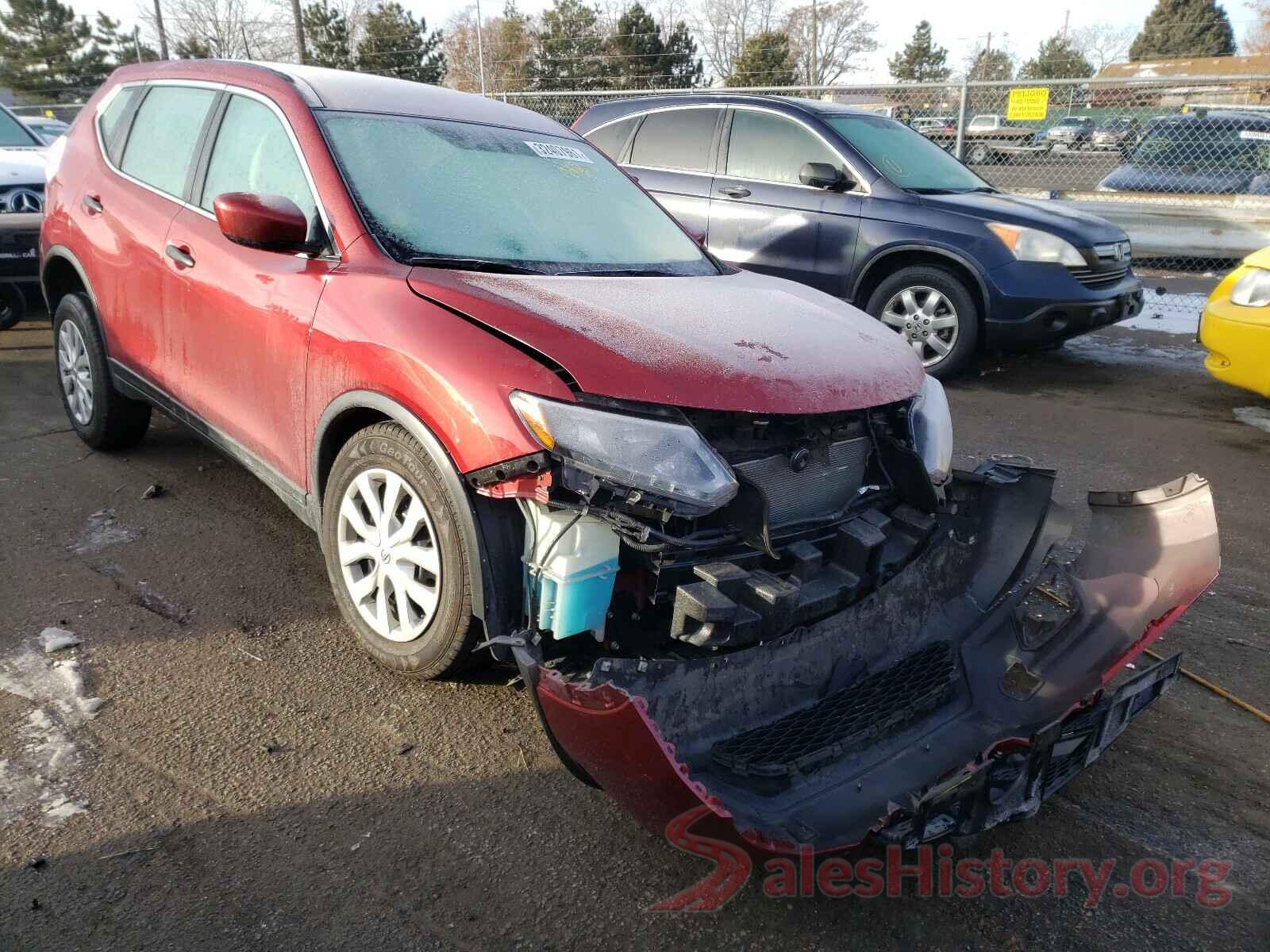 KNMAT2MV2GP617379 2016 NISSAN ROGUE