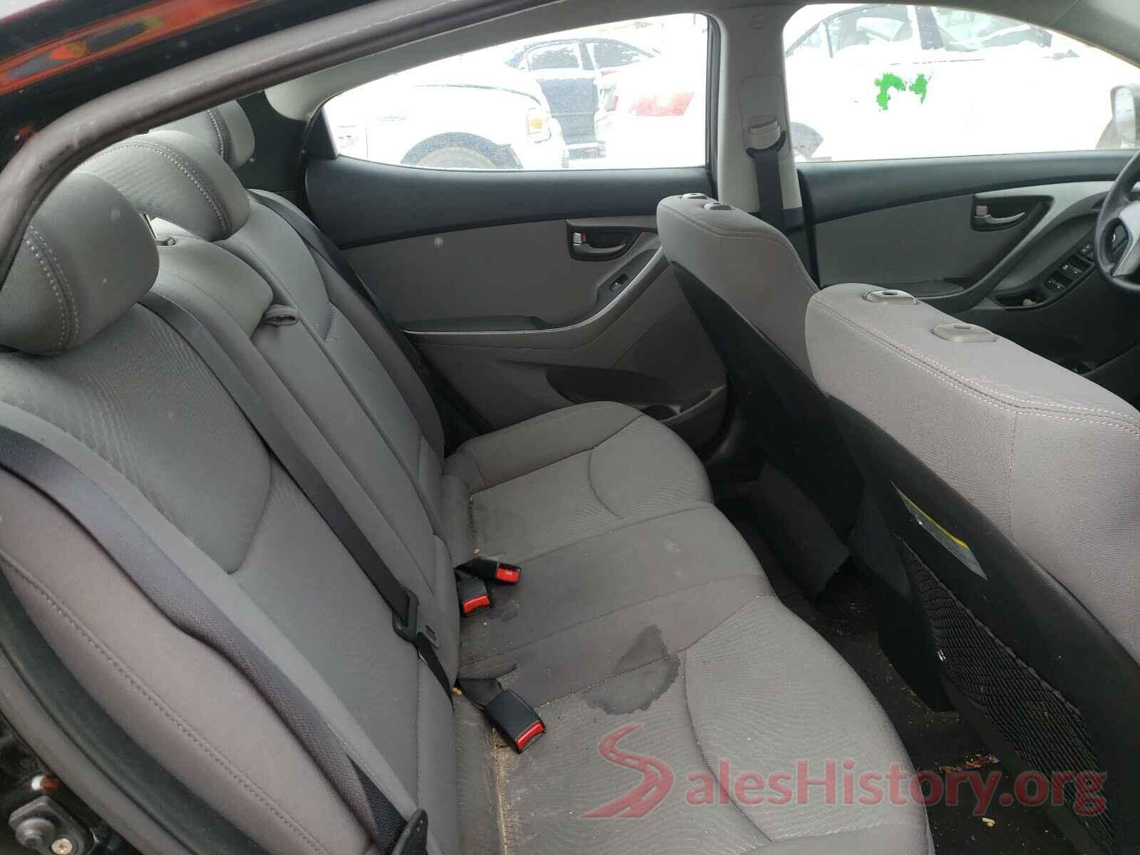 KMHDH4AEXGU600504 2016 HYUNDAI ELANTRA