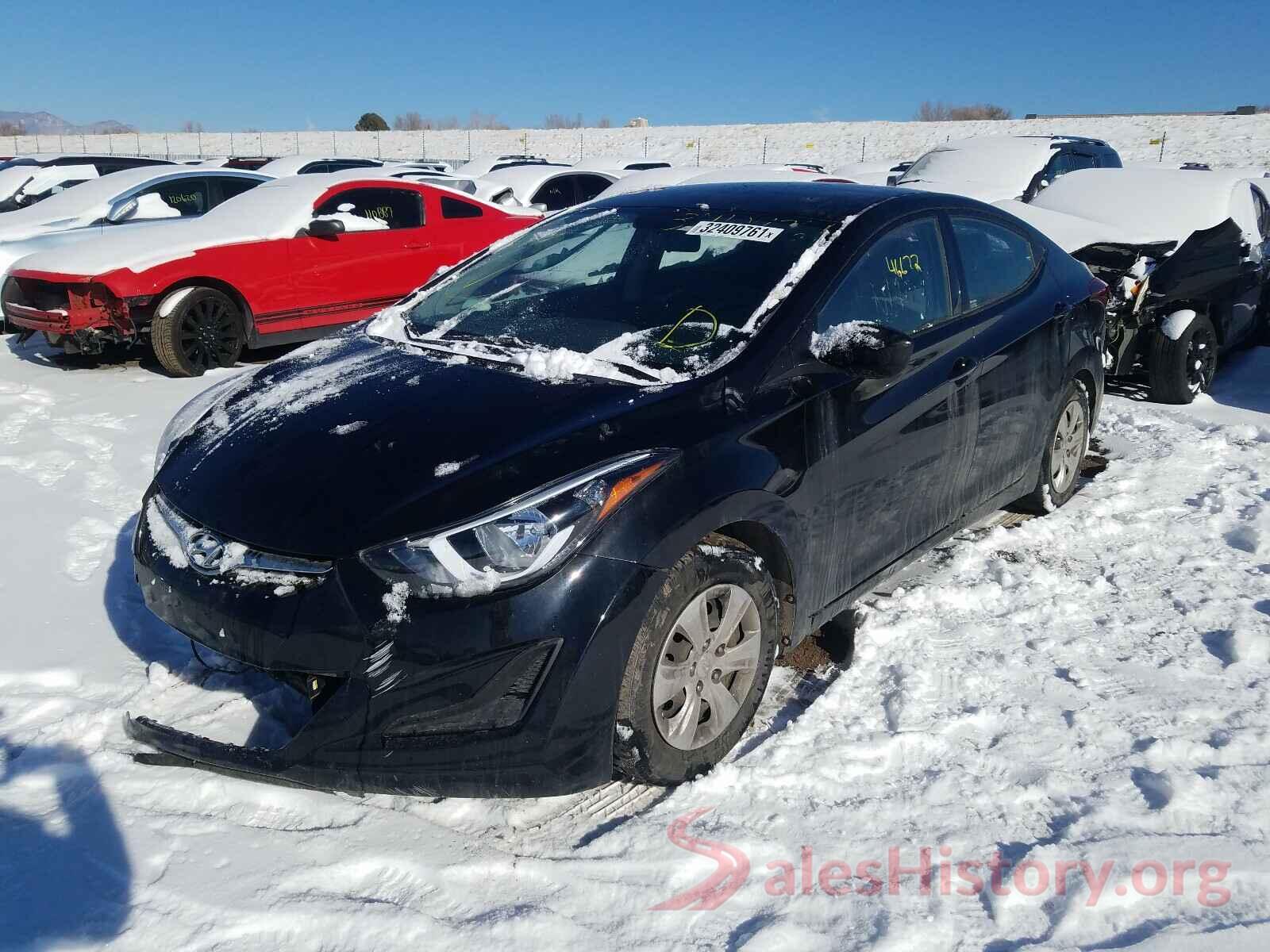 KMHDH4AEXGU600504 2016 HYUNDAI ELANTRA