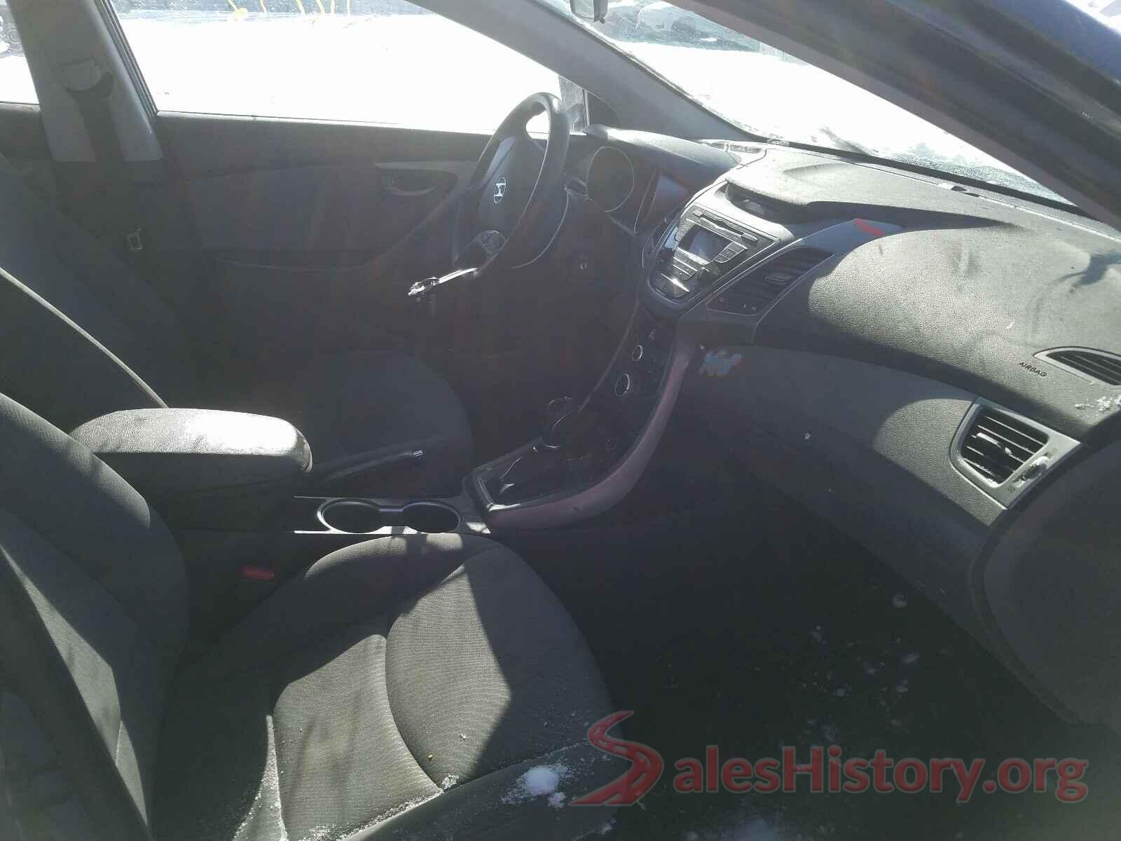 KMHDH4AEXGU600504 2016 HYUNDAI ELANTRA