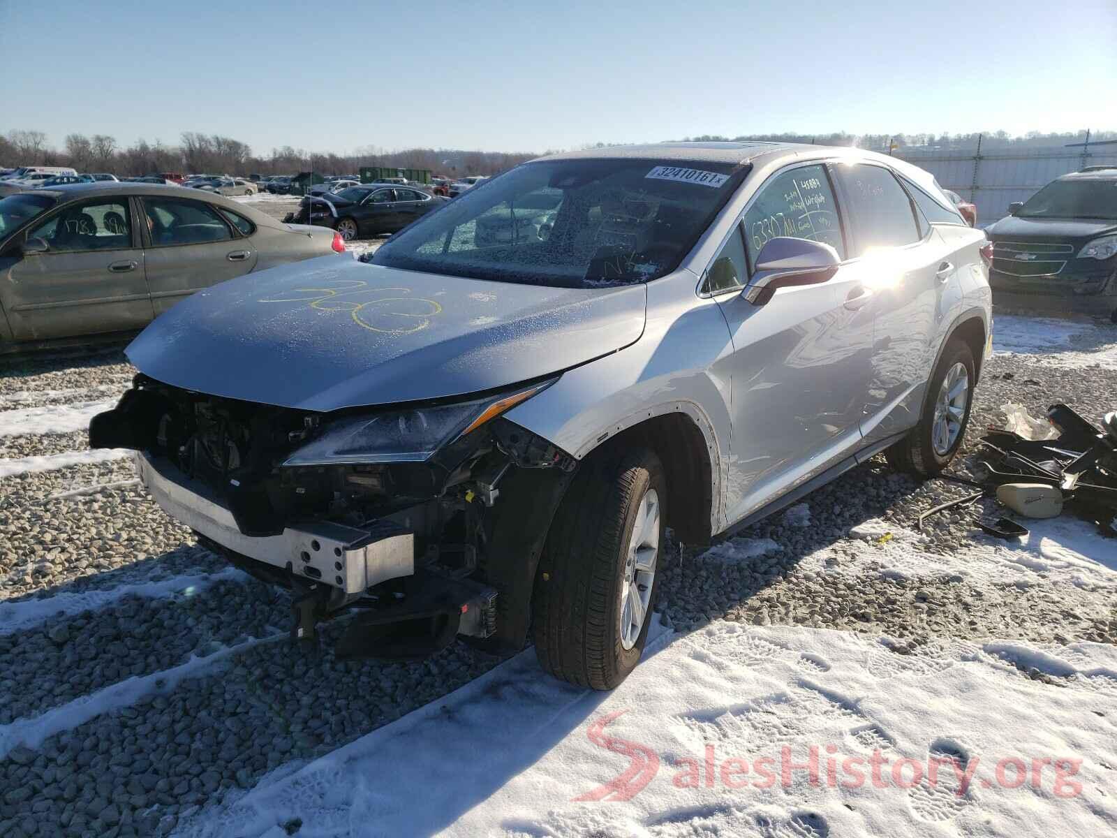 2T2BZMCA0GC016205 2016 LEXUS RX350