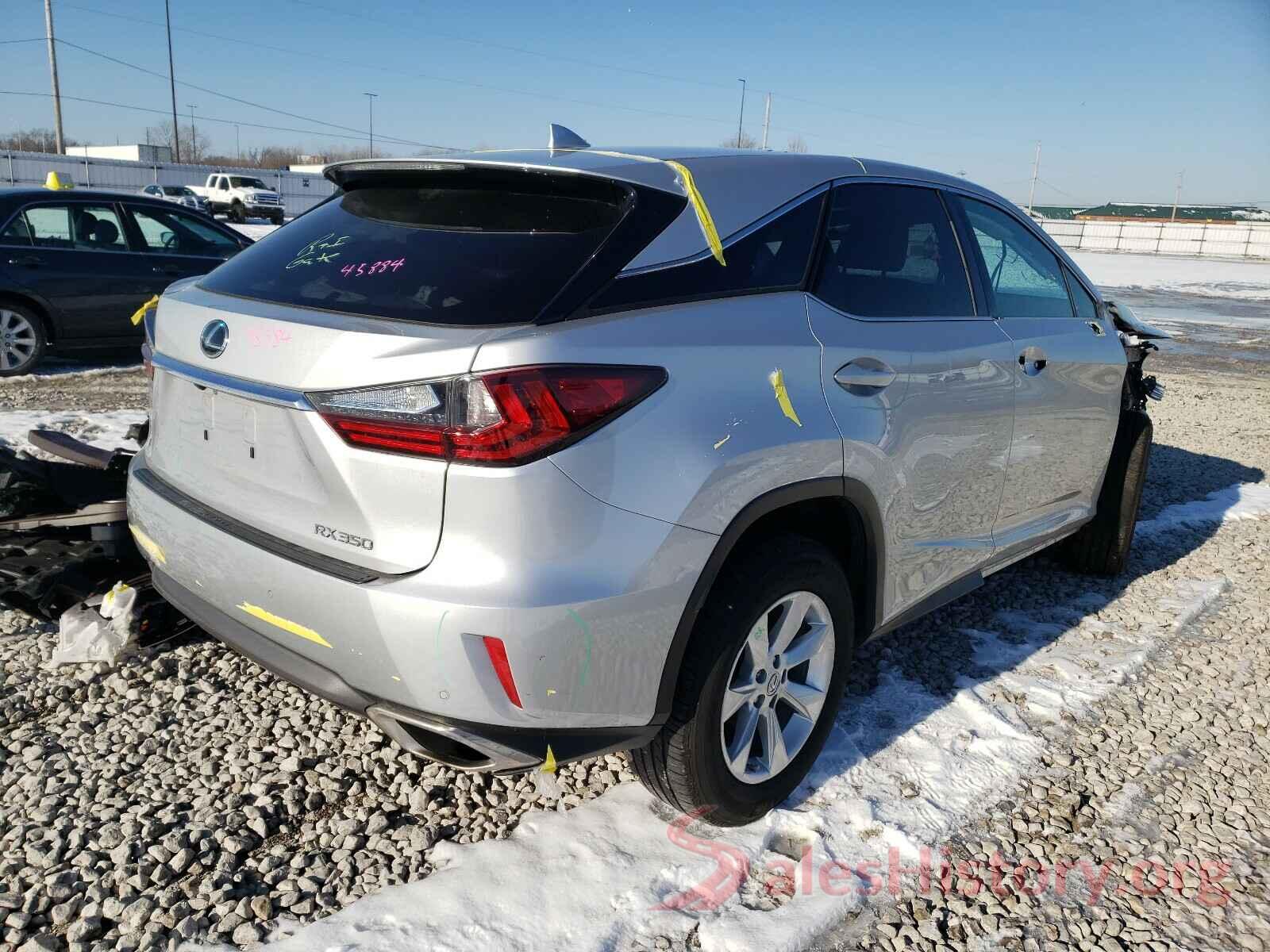 2T2BZMCA0GC016205 2016 LEXUS RX350