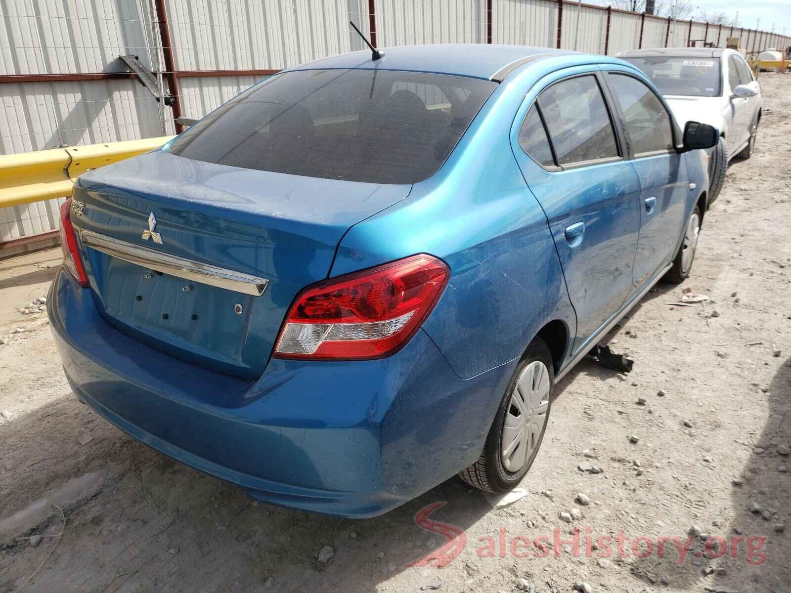 ML32F3FJ0LHF02107 2020 MITSUBISHI MIRAGE