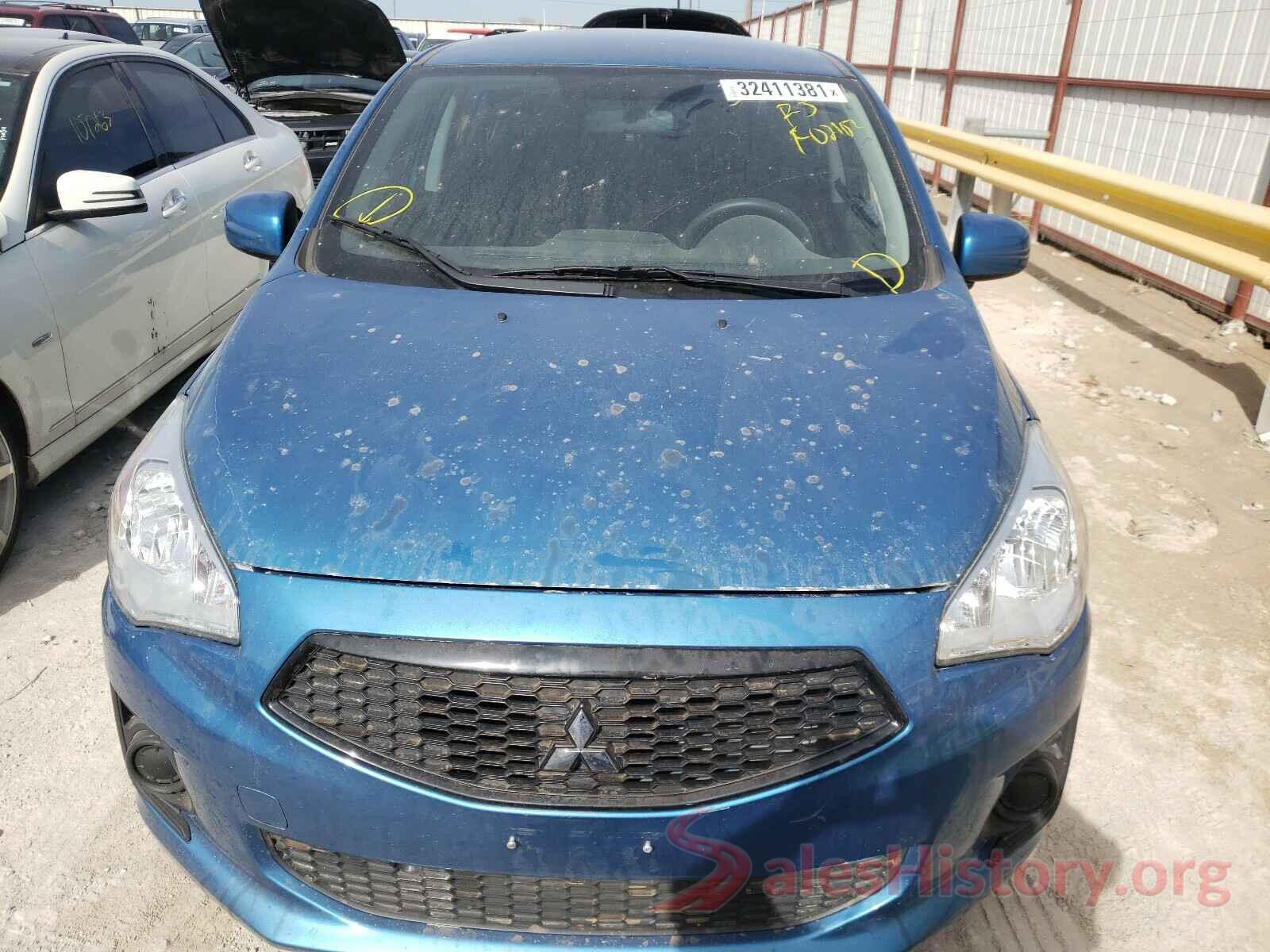 ML32F3FJ0LHF02107 2020 MITSUBISHI MIRAGE