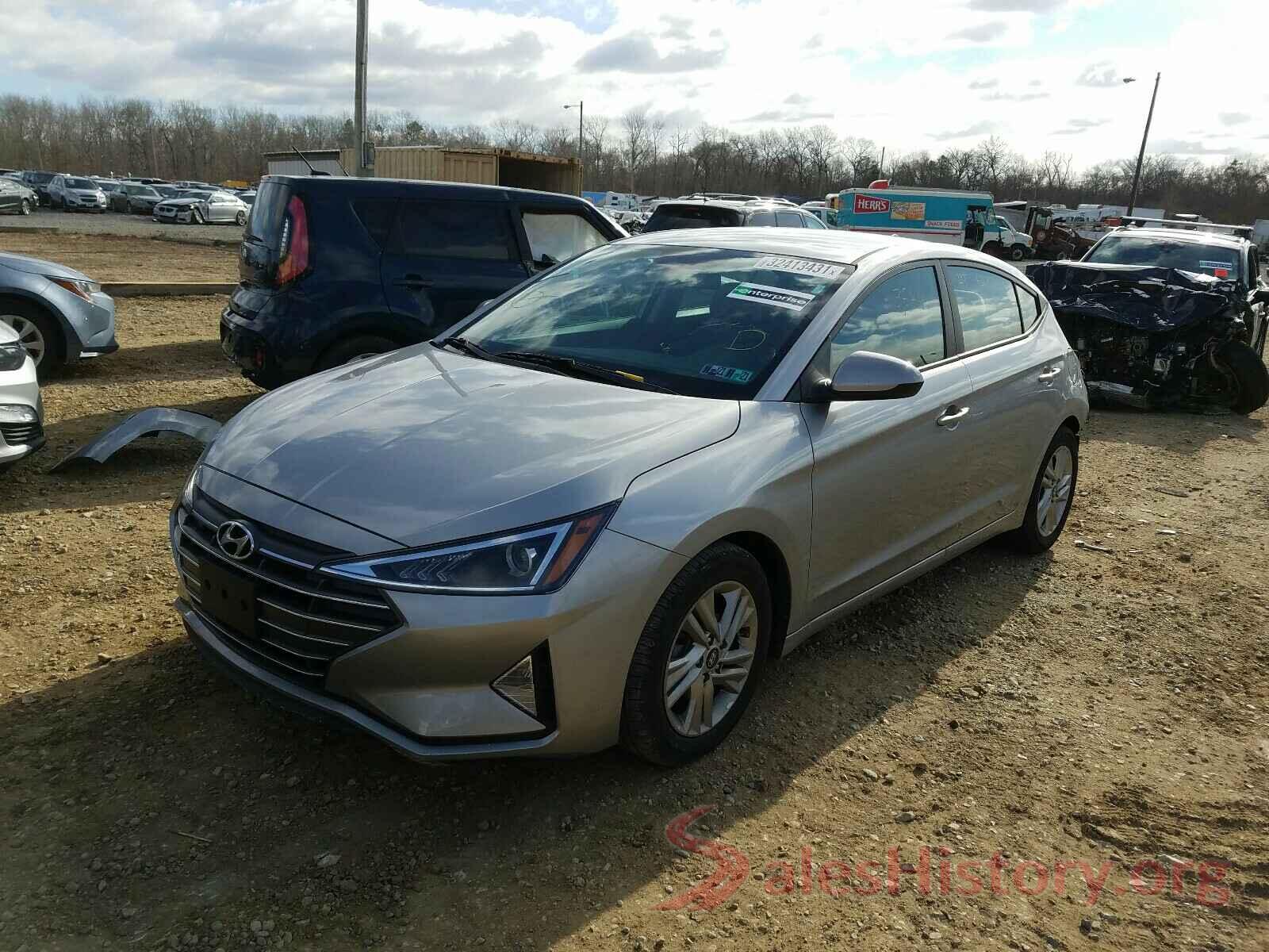 5NPD84LFXLH632657 2020 HYUNDAI ELANTRA