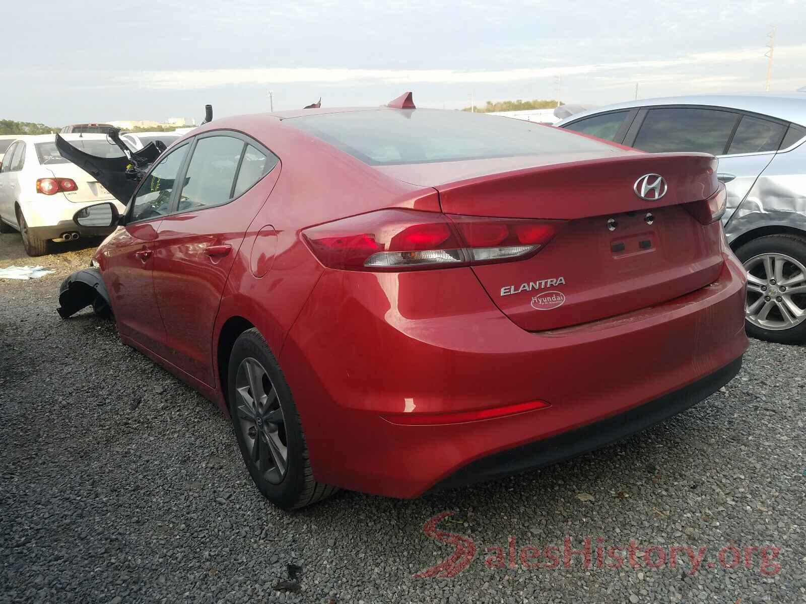 5NPD84LF2HH087464 2017 HYUNDAI ELANTRA