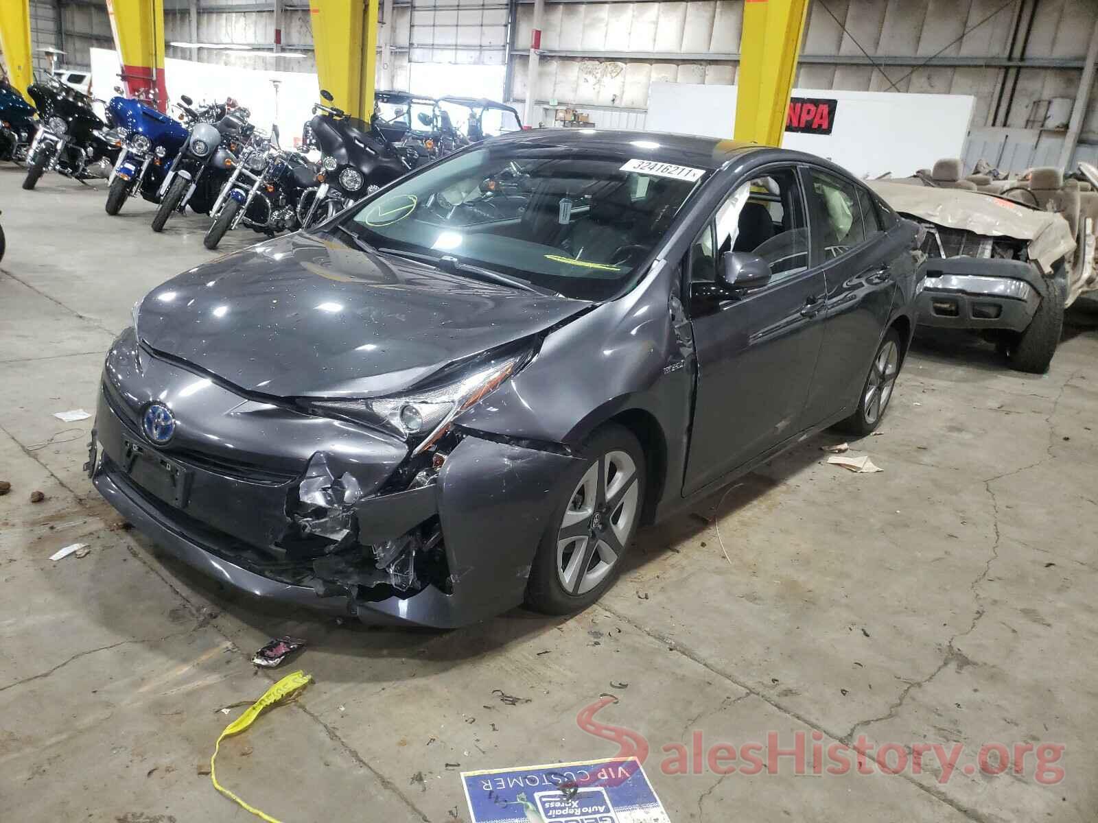 JTDKARFU4G3023973 2016 TOYOTA PRIUS