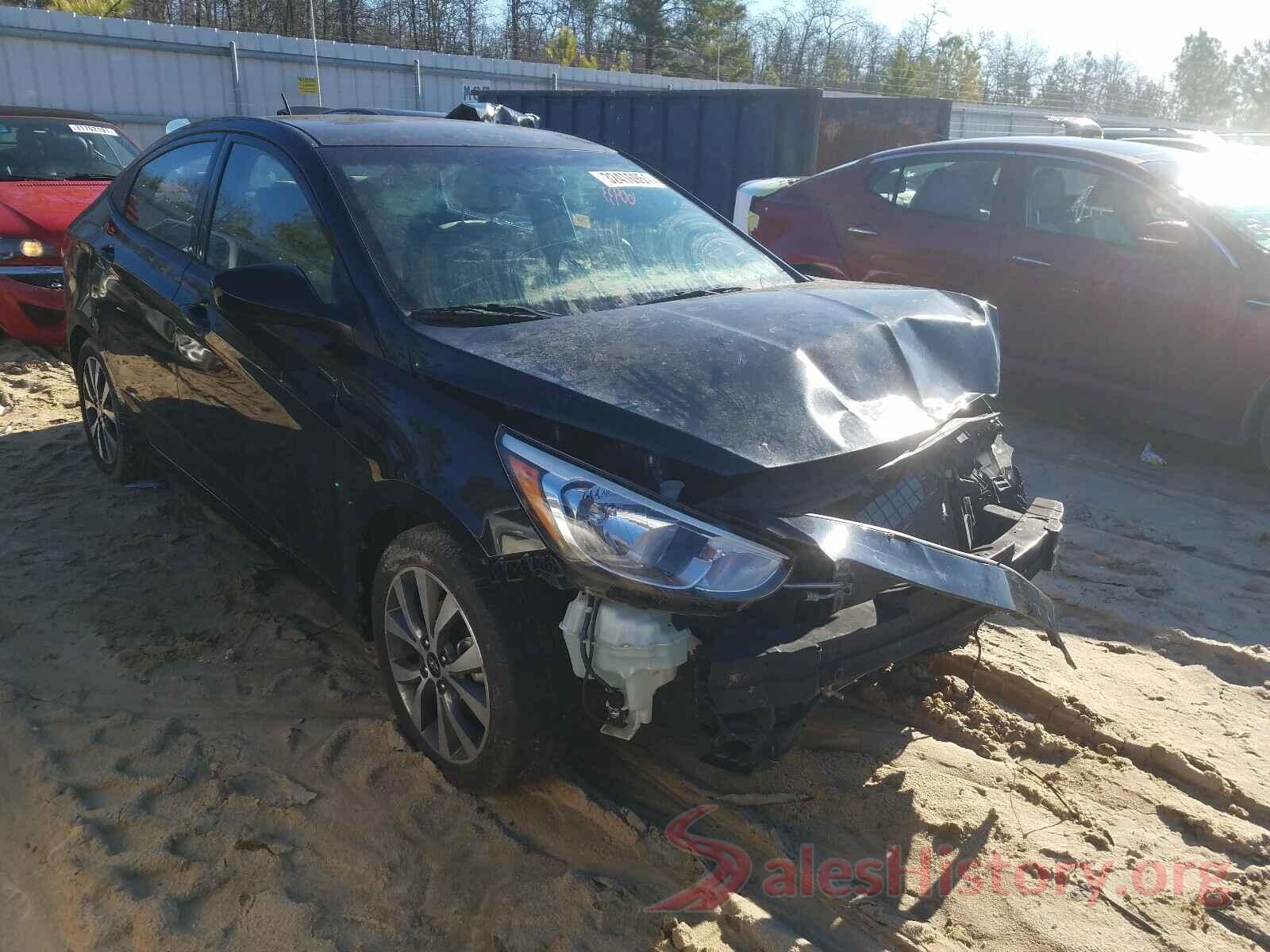 KMHCT4AE0HU386750 2017 HYUNDAI ACCENT