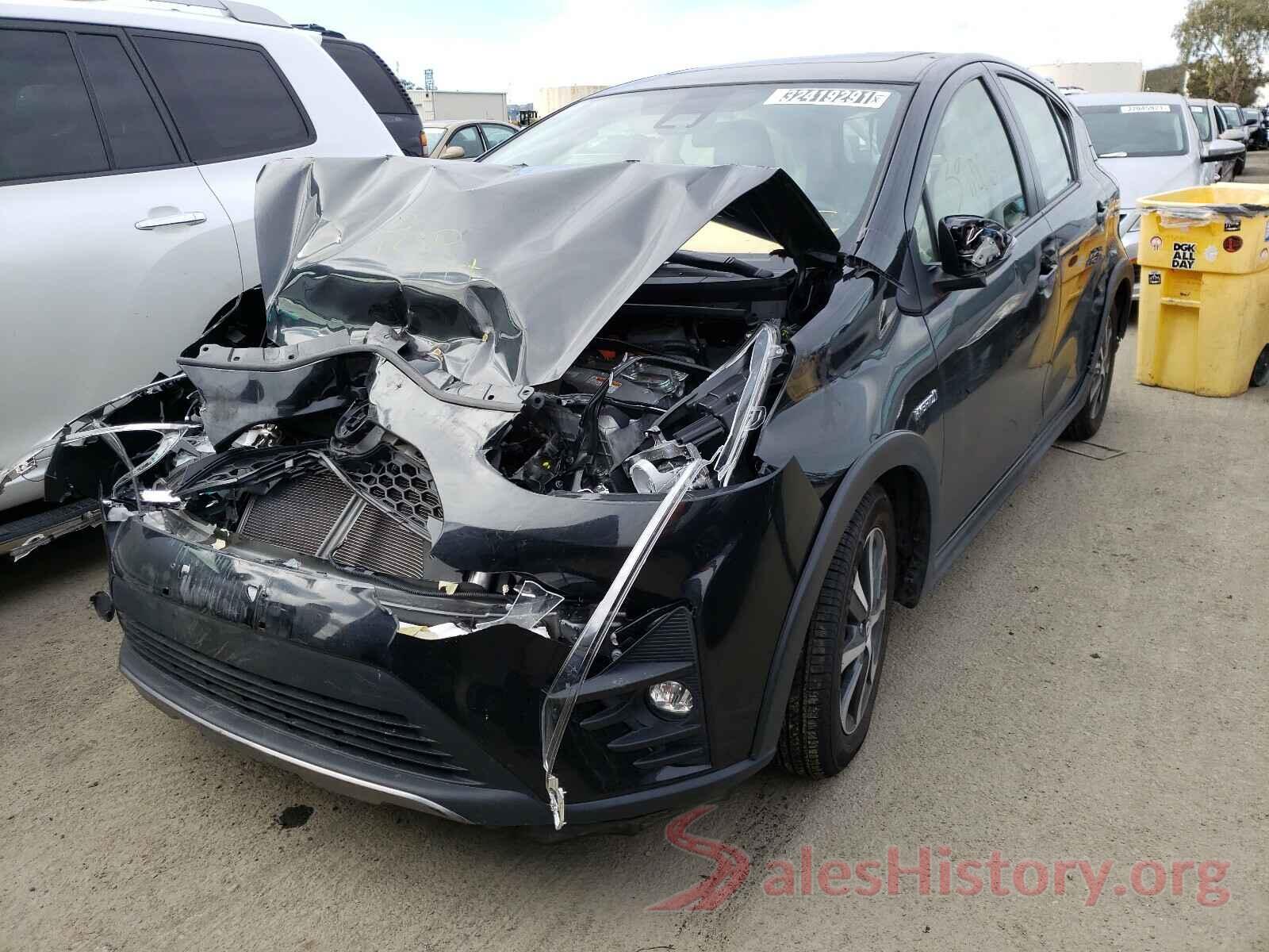 JTDKDTB36J1605738 2018 TOYOTA PRIUS