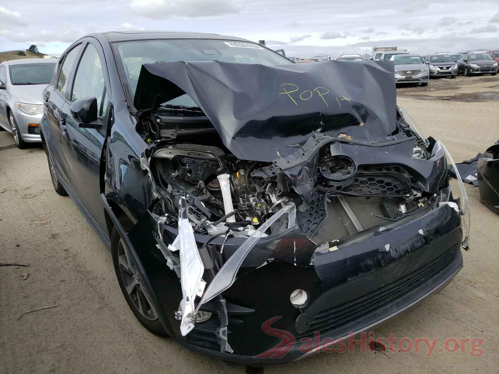 JTDKDTB36J1605738 2018 TOYOTA PRIUS