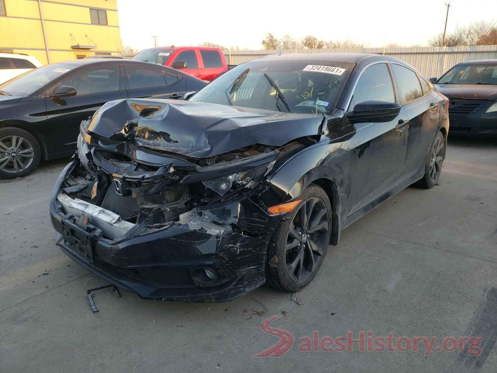 2HGFC2F86KH503512 2019 HONDA CIVIC