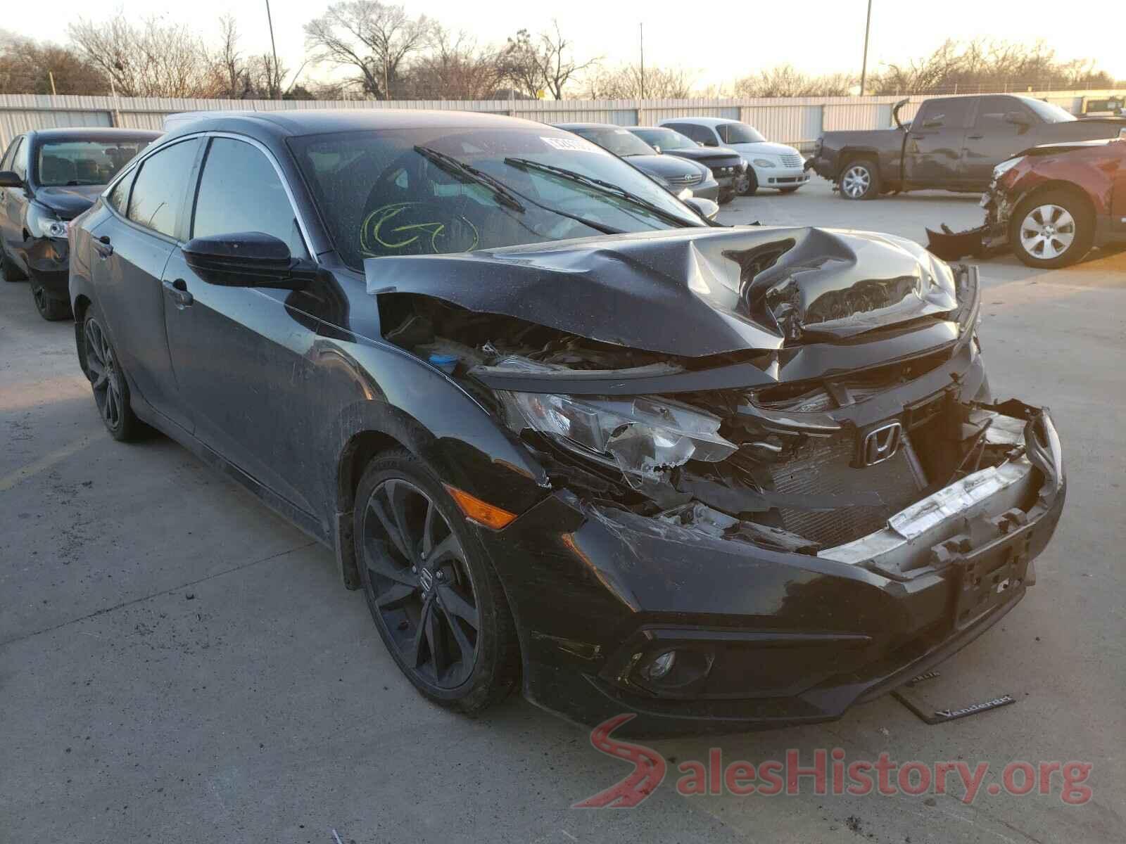 2HGFC2F86KH503512 2019 HONDA CIVIC