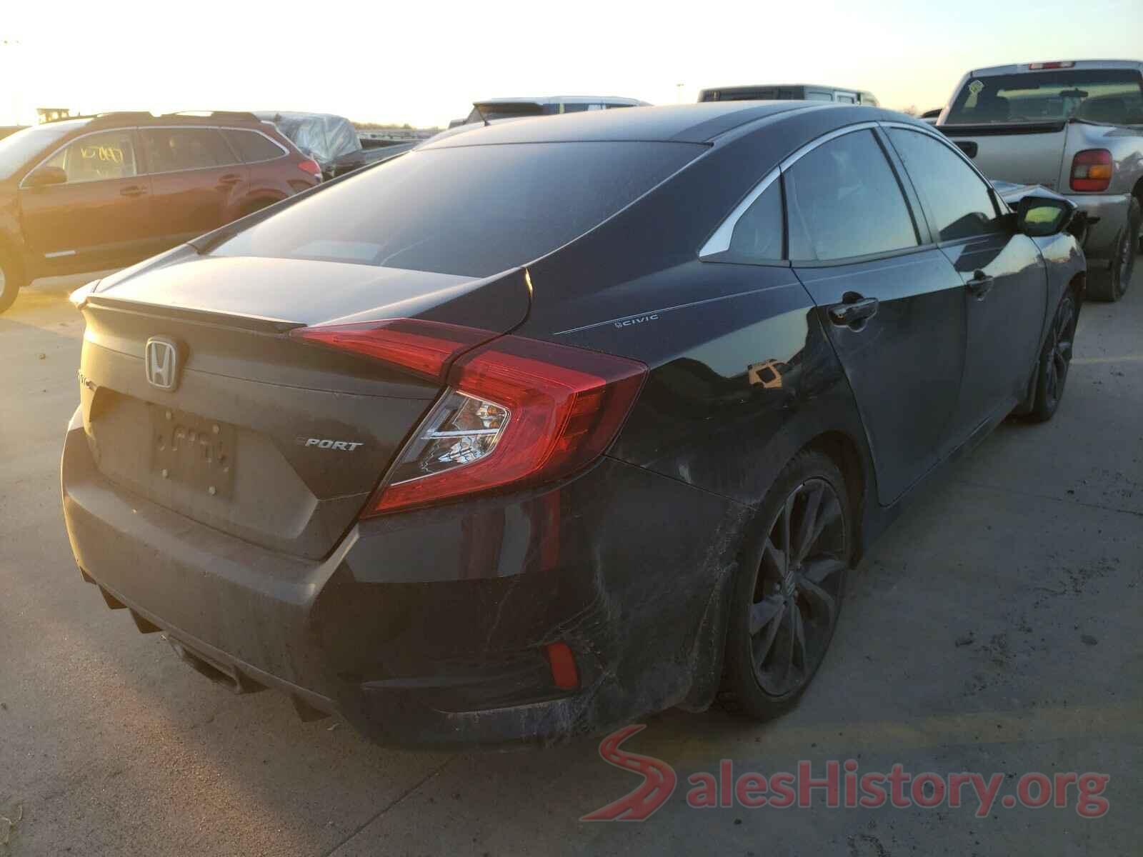 2HGFC2F86KH503512 2019 HONDA CIVIC