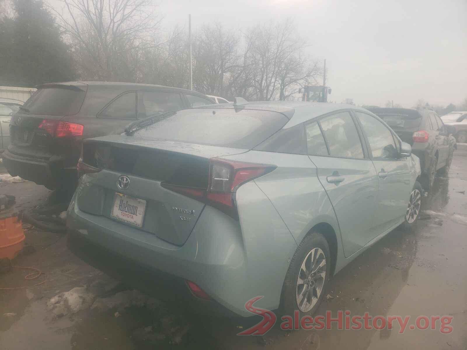 JTDKAMFU0M3137144 2021 TOYOTA PRIUS