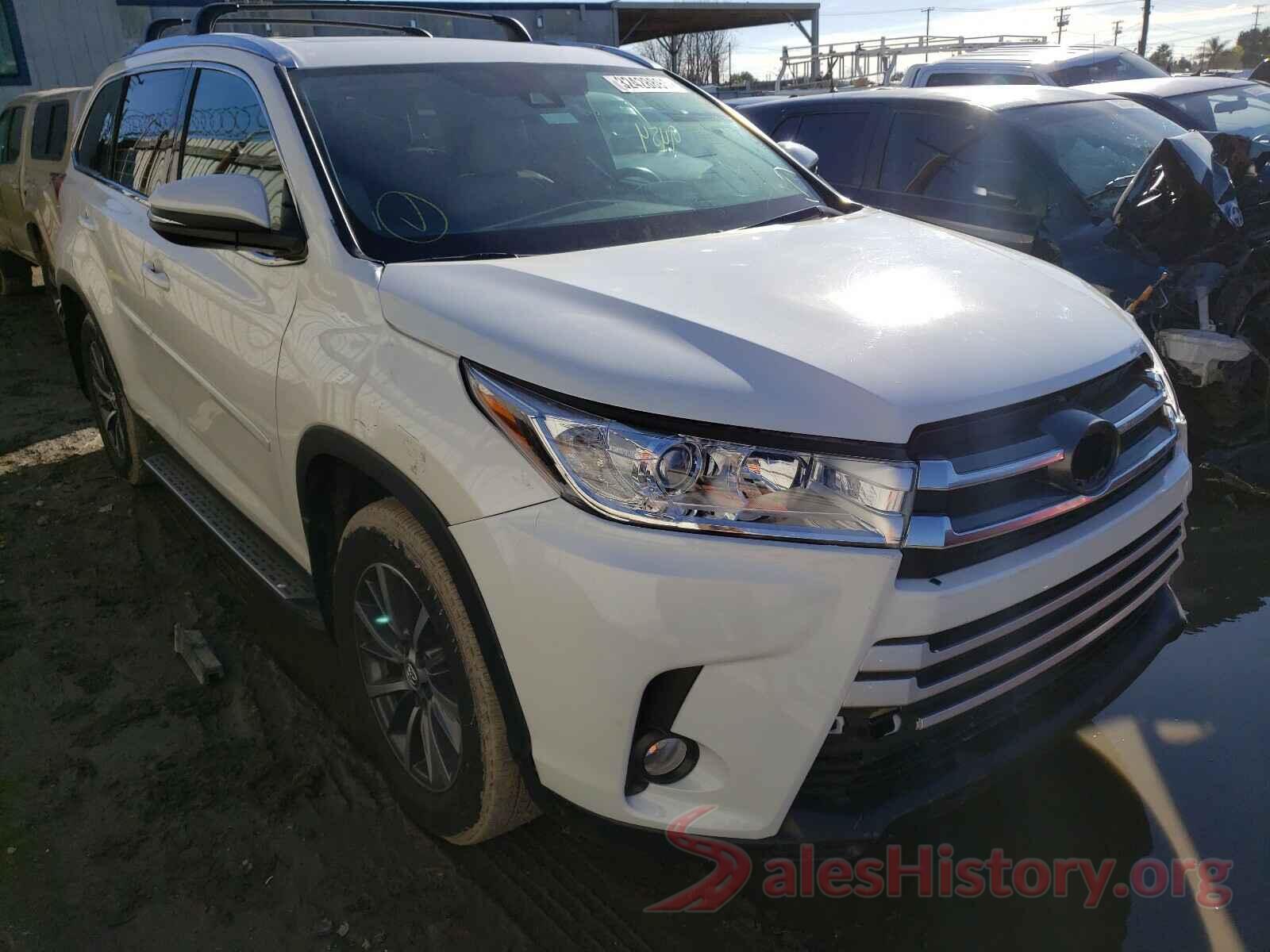 5TDJZRFH9KS601340 2019 TOYOTA HIGHLANDER