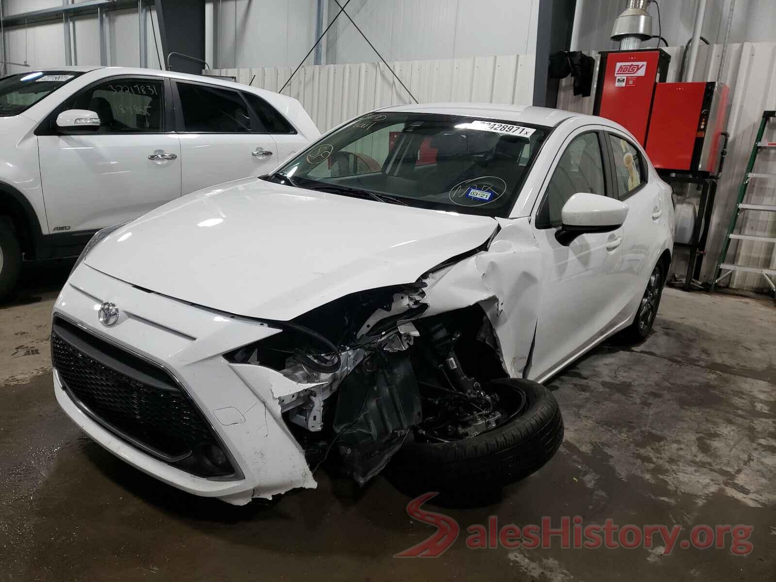 3MYDLBYV0KY526658 2019 TOYOTA YARIS