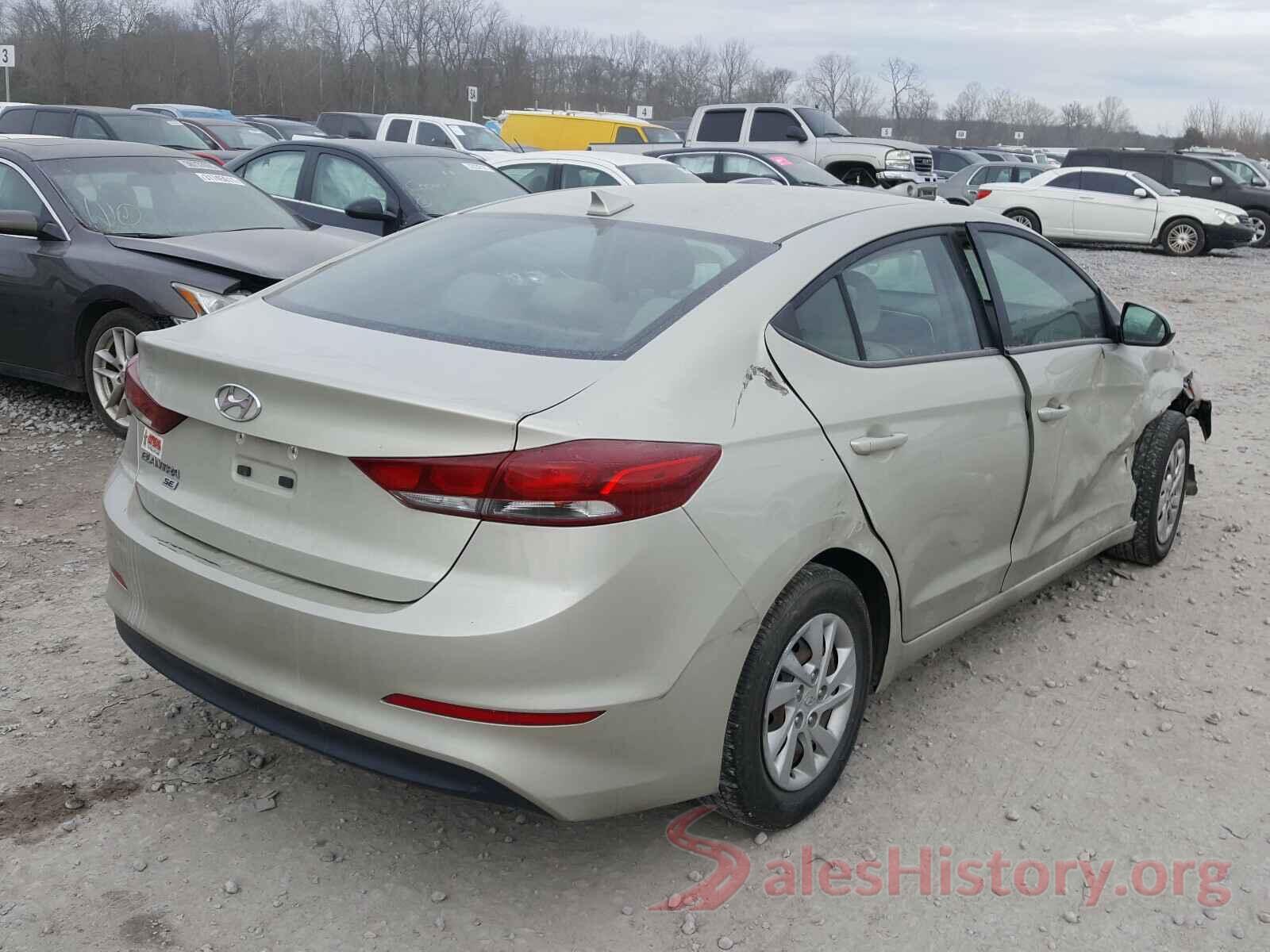 5NPD74LF5HH166615 2017 HYUNDAI ELANTRA