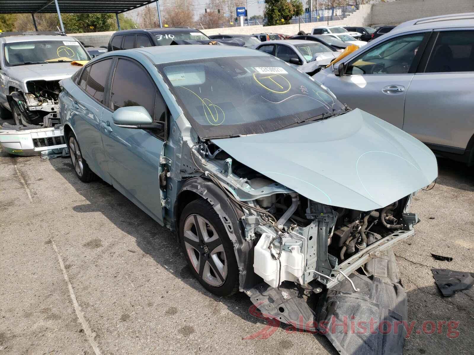 JTDKARFU2G3001759 2016 TOYOTA PRIUS