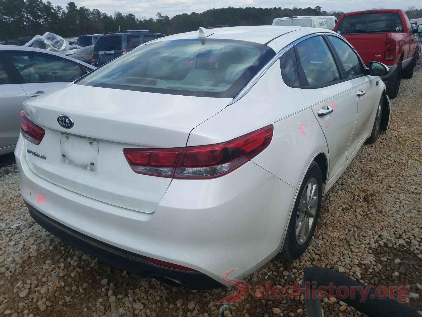 KNAGT4L33G5075238 2016 KIA OPTIMA