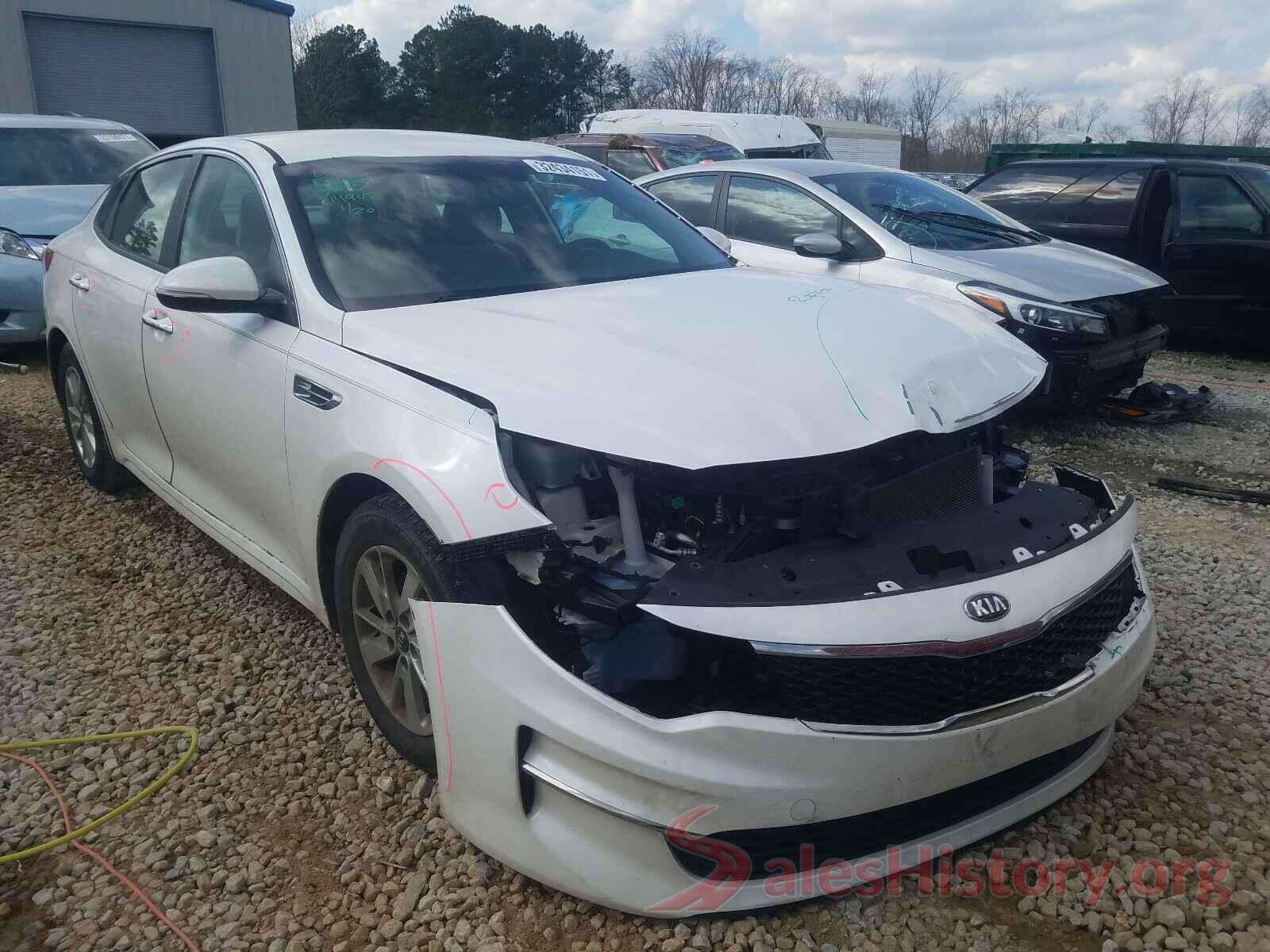 KNAGT4L33G5075238 2016 KIA OPTIMA