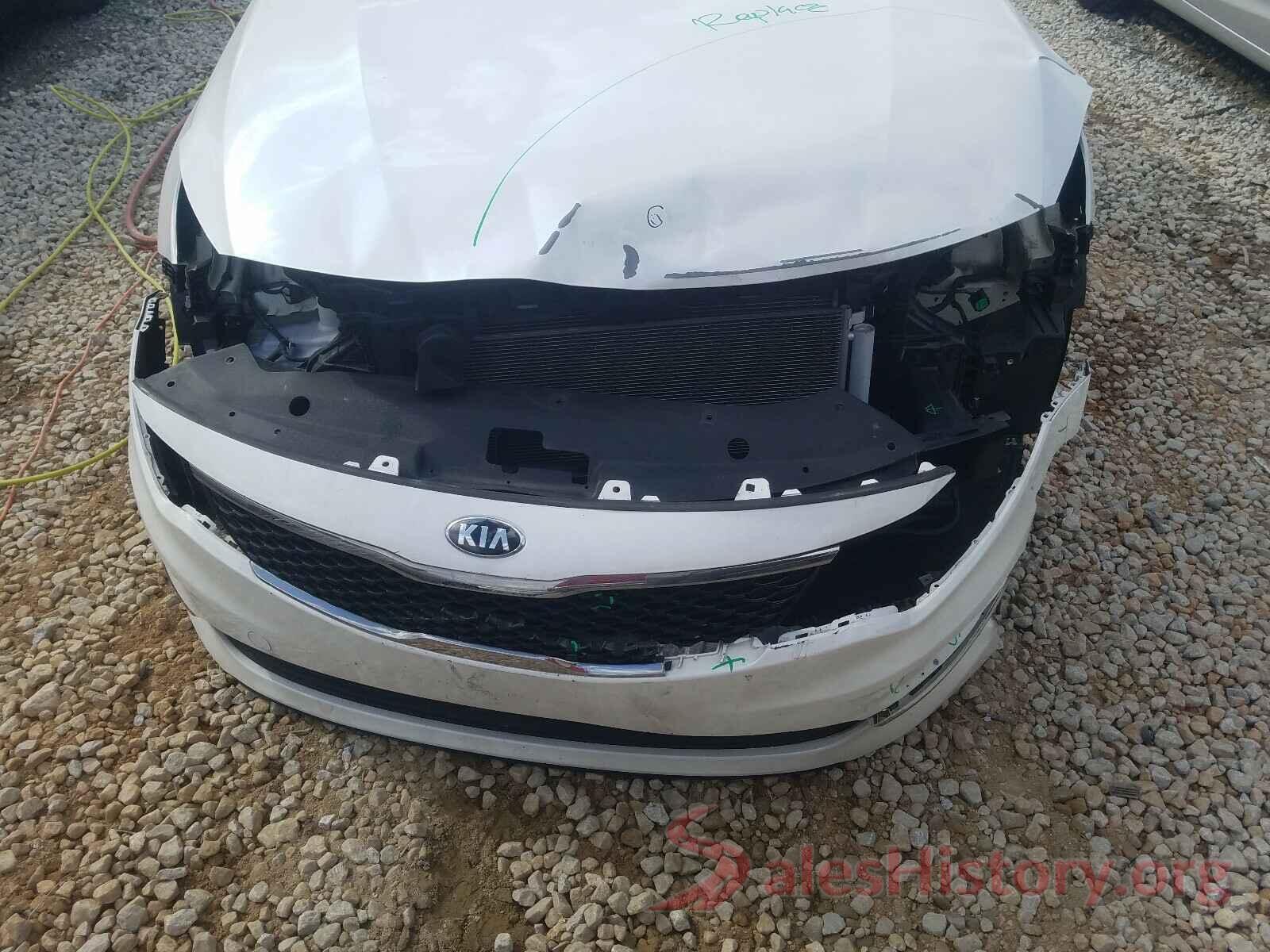 KNAGT4L33G5075238 2016 KIA OPTIMA